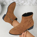 Exportfashionplus size short boots for women fall and winter single boots new arrival ankle short boots thick heel british style boots women's boots