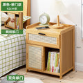 Bedroom bedside table accessible luxury small for home ultra-narrow bedside cabinet bedside storage cabinet modern casual side cabinet