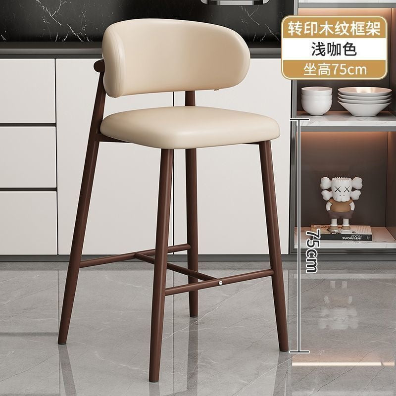 Bar chair for hometall stool bar stool island tall chair casual tall stool bar chair backrest tall chair