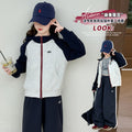 Student casual middle and big children's autumn suitnew arrivalk-stylegirlfashionable two-piece setfashionloose pants