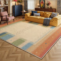 Removable and washable carpet living room bauhaus retro easy-care machine washable double-layer for home bedroom bedside soundproof floor mat