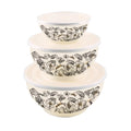 Cross-mirror exclusive manufacturer hot-selling enamel high-end five-piece pot set, high-quality soup pot, enamel pot, double-ear soup pot