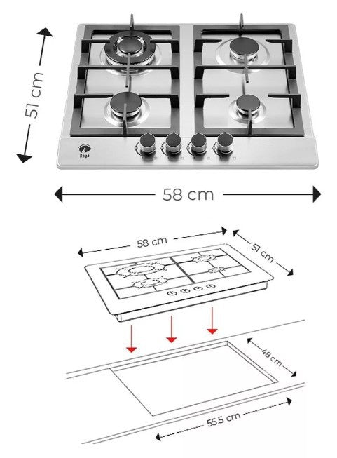 0.1kg two gas 0.1kg two electric four 4 multi-head eye burning gas stove stove embedded desktop for fierce fire european and british regulations