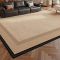 Cooling mat rug for living room, vintage style, summer ice silk, wash-free, wipeable, sofa coffee table, high-end light luxury floor mat, stain-resistant