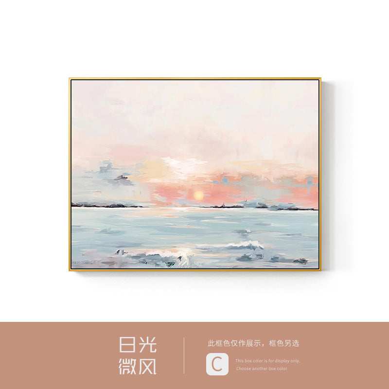 Nordic wind distribution box decorative painting modern abstract meter box decoration blocking restaurant electric switch box weak electric box hanging painting