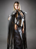 new european and american women's sequin wing party costume swimsuit accessory fashion tassel shawl