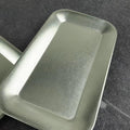 304 industrial style dessert tray outdoor snack plate camping creative retro tray dessert plate square snowflake grill