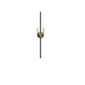 Minimalist wall sconce bedroom bedside lamp creative led linear modern simple nordic hotel living room landscape wall lighting fixture