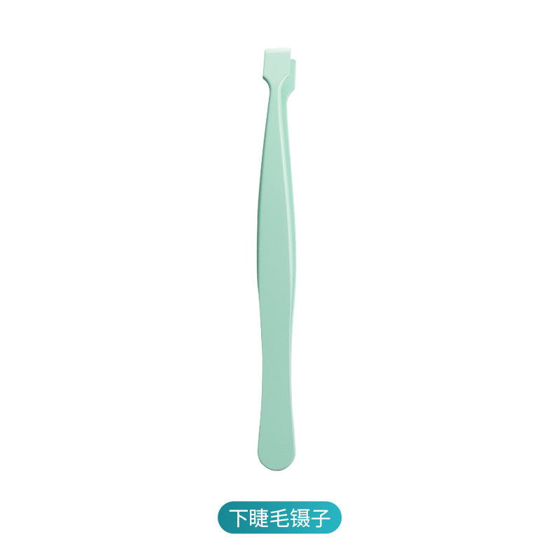 New arrival: bestselling flat-head tweezers for lower lashes - beginner-friendly false eyelash tweezers, precision, high accuracy, portable, tiktok trending
