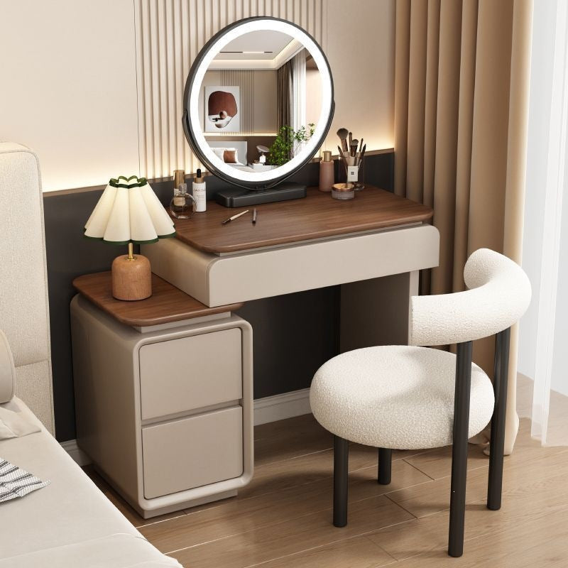 Cosmetic table bedroom medieval style casual modern dressing table chest of drawers all-in-one bedside dressing table accessible luxury cosmetic table