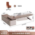 2.4* 0.8m boss table + boss chair
