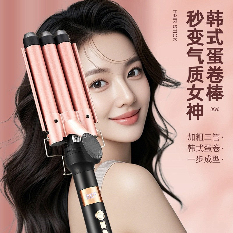 Cross-border new multi-functional five-in-one curling iron, replaceable hair curler, egg roll, wool curling cone tube, curling hair artifact