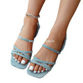 European and american cross-border  women's flat sandals: stylish, elegant, and casual. wholesale plus size available