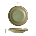 9.75inch disc with edge-fruit green