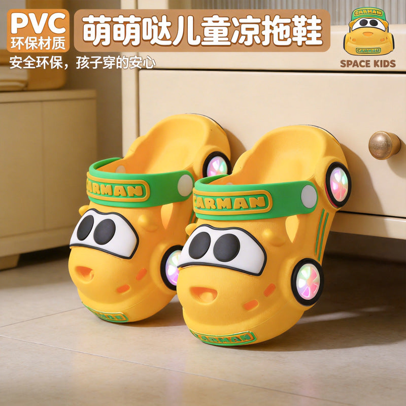 Kids' clogs: summer indoor anti-slip footwear for boys and girls - cute and comfortable