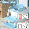 Sky blue-pu model + 1 pu soft pad + 2 cotton pads