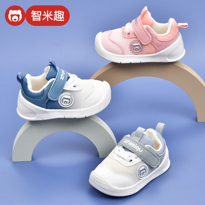 Toddler shoes for boys, spring and autumn, 0-1-2 years old, soft sole infant shoes, children's shoes, infant and toddler shoes for girls