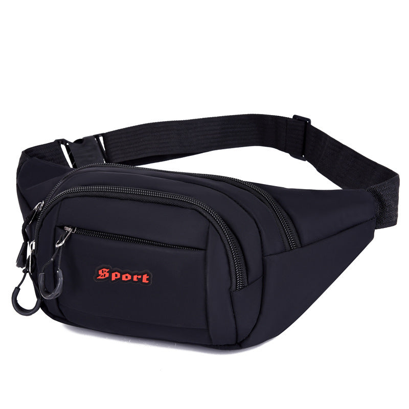 New niche men's messenger bag fashion spring and summer multi-functional breast bag fitness outdoor sports mobile phone fanny pack women