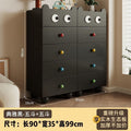 【premium black】5-drawer chest + 5-drawer chest combo