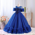 Ready-to-ship wholesale girls' dresses, direct from the manufacturer. cross-border, european and american style flower girl dresses, princess dresses for older girls and toddlers, children's dresses