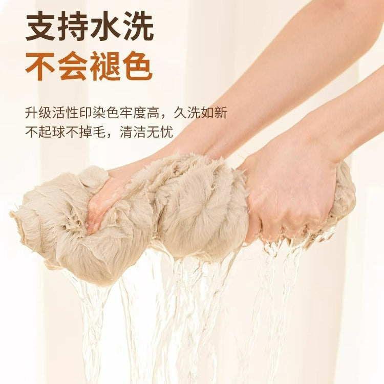 Rabbit velvet warm carpet living room winter bedroom bedside blanket thick new arrival coffee table bay window blanket room floor mat