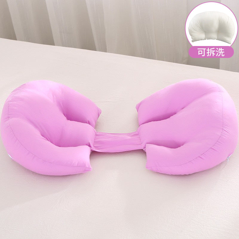 Multifunctional cotton maternity pillow - side sleeper, pregnancy, nursing & breastfeeding pillow core - direct from manufacturer, dropshipping available