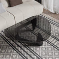 Glass coffee table - modern minimalist design, nordic style, designer inspired, trending online, perfect for small living spaces, ideal for home use