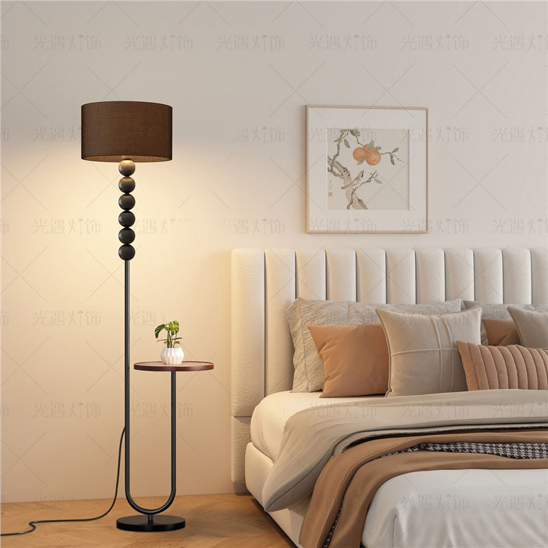 Modern minimalist floor lamp - nordic retro accent light for living room, sofa table, and bedroom bedside - decorative ambient lighting