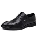 Leather shoes for men, business formal wear, k-style british style, live broadcast casual leather shoes, youth work, groom, wedding, trendy leather shoes