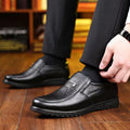 2024 new men's fashion casual leather shoes - soft sole, soft upper, loafers, flat dad shoes - factory direct, ready to ship