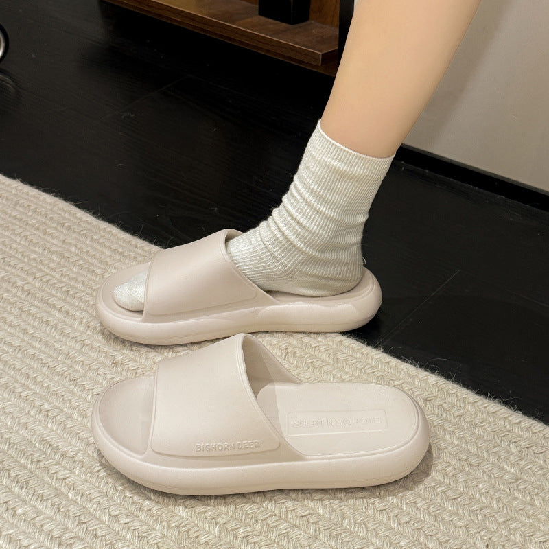 Couple's premium eva home slippers - new summer fashion, casual bathroom slides, versatile, odor-resistant, lightweight