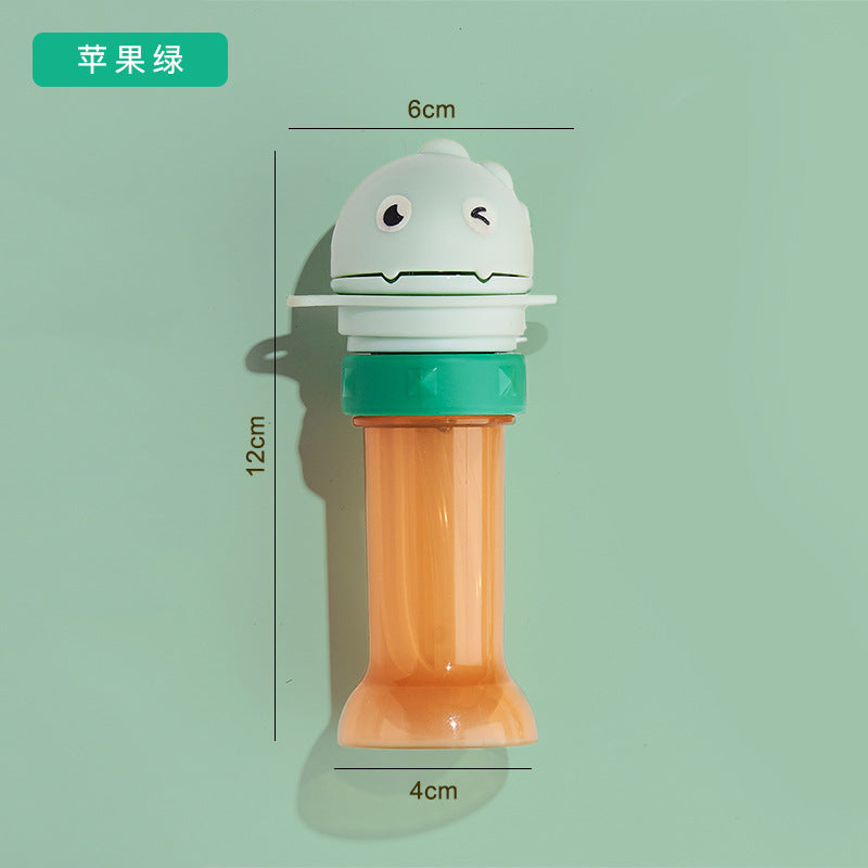 Kids' water bottle anti-choke straw lid - universal adapter for bottled water, sippy cup, and baby bottles