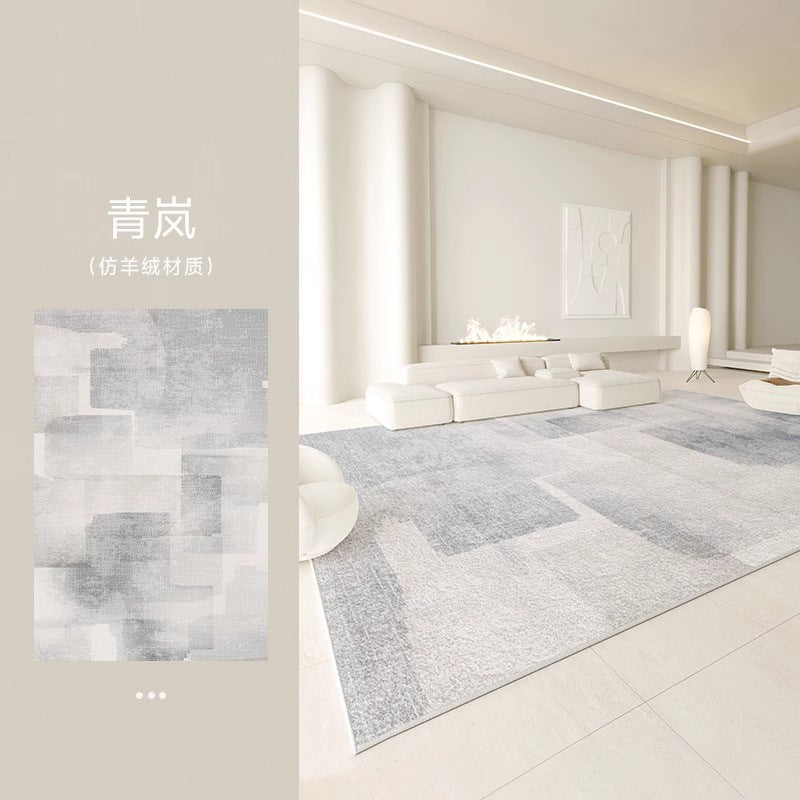 Distributed carpet living room  new style wabi-sabi style bedroom thickened short hair accessible luxury high-end imitation cashmere sofa floor mat