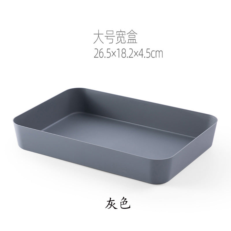 Simple grid storage box, drawer type, cosmetic storage box, desktop stationery, sundries storage artifact, finishing box