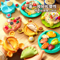 Kids' play dough noodle maker - pretend play dough food grade - super light clay toy for boys and girls - birthday gift