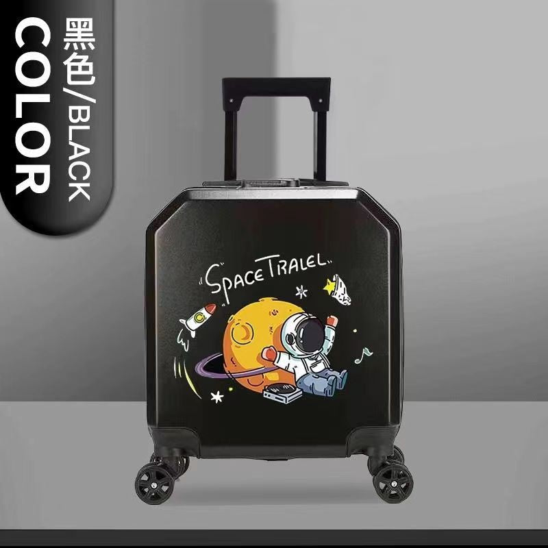 Cross-border 18-inch children's suitcase, student trolley case can be customized LOGO pattern cartoon gift box manufacturer wholesale
