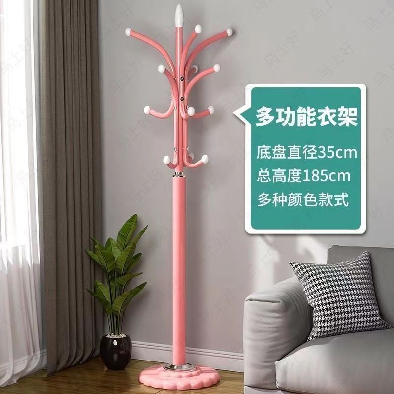 Popular coat rack floor-standing simple modern storage shelf clothes rack clothes rack entrance hall storage artifact