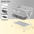 Changing table (white tube) - light gray - deluxe edition