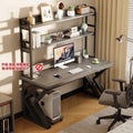 Computer desk home office desk bedroom student desk bookshelf all-in-one with pegboard simple storage study table
