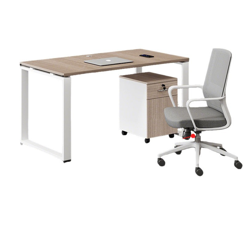 Saint li company screen office desk minimalist modern employee workstation computer desk office desk and chair combination
