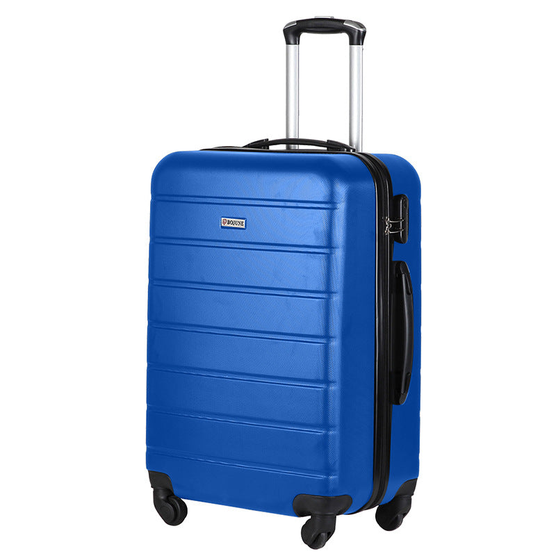 New abs business boarding case strong anti-theft large capacity password box 20/24/28 inch universal wheel suitcase
