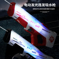 2025 new electric water gun - fully automatic, continuous fire, laser-enhanced, high-capacity water blaster toy