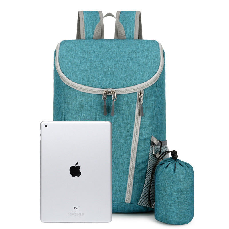 Outdoor folding backpack casual storage bag  new large-capacity backpack outdoor travel sports backpack