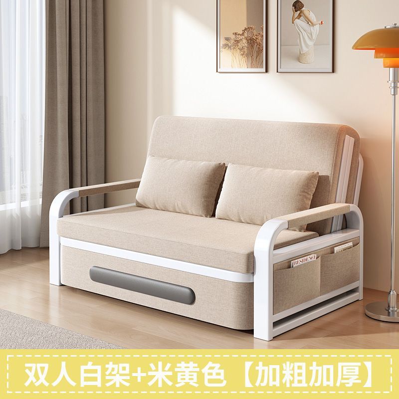 Sofa bed foldable dual-purpose small apartment retractable bed single popular style living room balcony multifunctional bed 2025new arrival