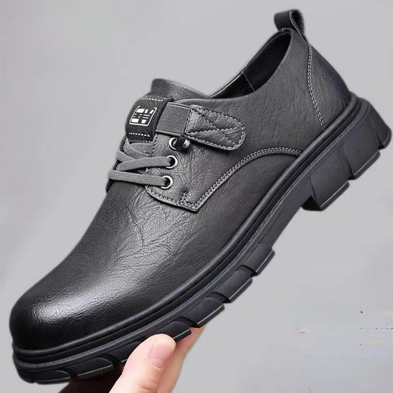 New men's handmade stitching casual shoes - trendy, versatile skate shoes - korean style fashion sneakers