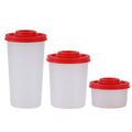 plastic powder seasoning jar for home baking powder bottle seasoning bottle soy sauce vinegar seasoning box kitchen for home