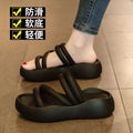 2025 soft and cool slides: summer outdoor wear, non-slip, trendy new style, casual fashion, fairy style, two-wear sole sandals for women