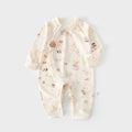 Beige (garden party style, open crotch bodysuit)