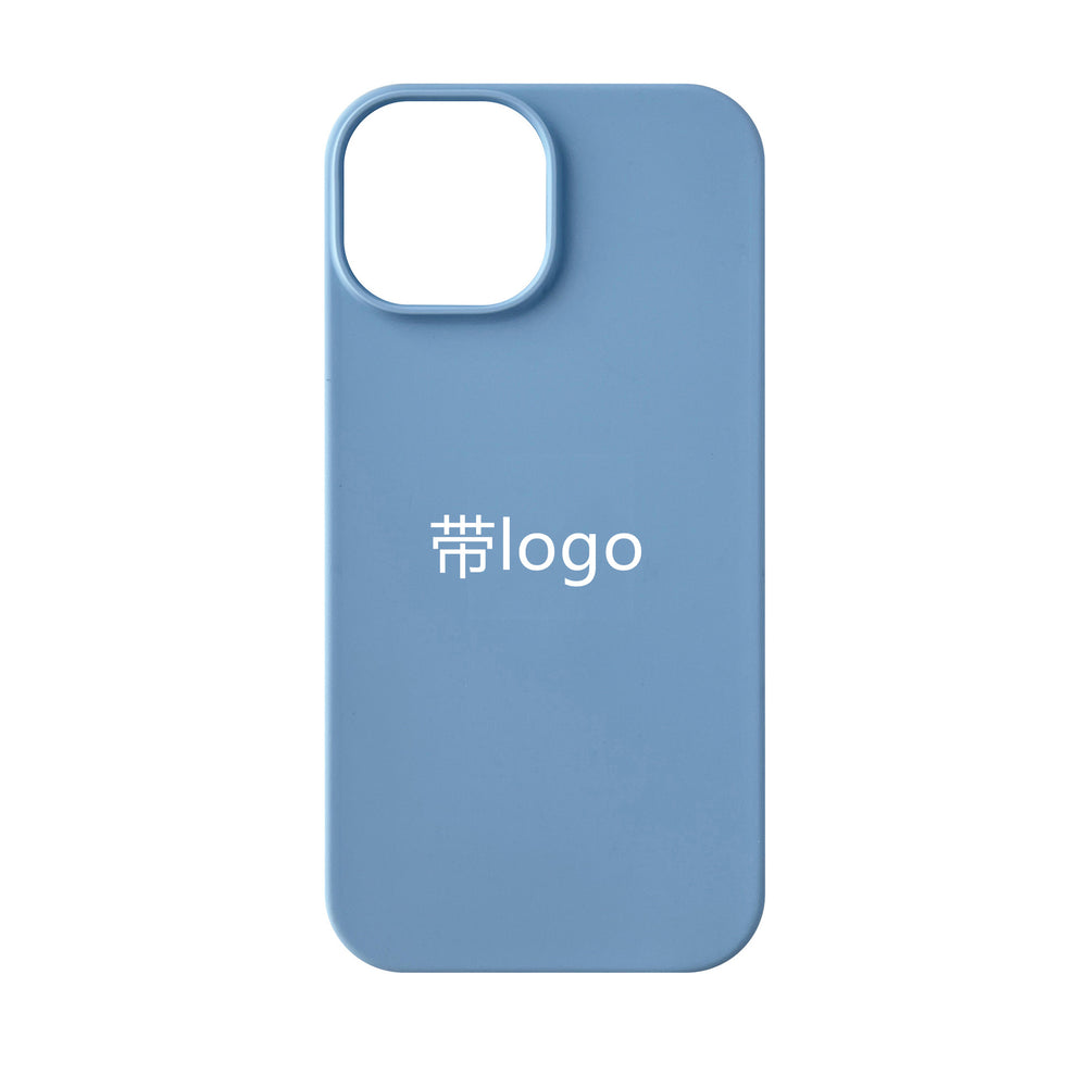 Premium liquid silicone full coverage case for apple iphone 15, solid color protective cover for iphone 14 pro max