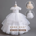 Yimingzhi performance piano kids birthday dress children's dress first birthday princess dress cross-border exclusive